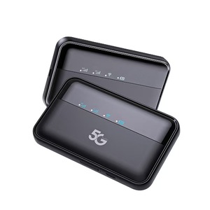 Jue Hong Routeur WiFi portable 5G M3A-E avec emplacement pour carte Sim LED Type-C 5G CPE 10000mAh Modem Firewall 300Mbps Max. Débit de données LAN - Product Image 4