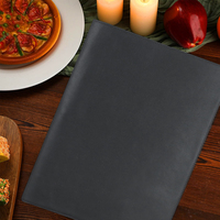 Fournisseur de couvertures de menu personnalisées en cuir PU pour la marque de bar, café et restaurant