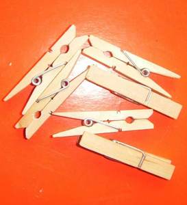 <span class=keywords><strong>Mini</strong></span>-pinces <span class=keywords><strong>à</strong></span> <span class=keywords><strong>linge</strong></span> en bambou pour la décoration intérieure - Product Image 5