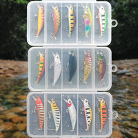 Micro leurre métallique, mini appât, longue portée, simulation bionique, appât coulant, équipement de pêche, en boîte, vente en gros