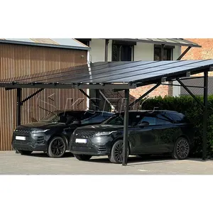 Kseng Modern Design Aluminium Solar Canopy Kit Home Pv Carport Structure Waterproof 10kw Solar Carport