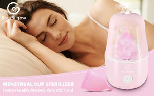 Stérilisateur à vapeur pour coupe menstruelle 110V/220V, <span class=keywords><strong>cycle</strong></span> de 8 à 10 minutes pour une utilisation propre et sûre - Product Image 6