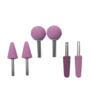 SATC Outil abrasif, Trousse assortie d'affûteurs de couteaux à bois, Têtes de meulage, Pierres de polissage, Pierres montées pour métal et acier inoxydable SA23101 - Product Image 4