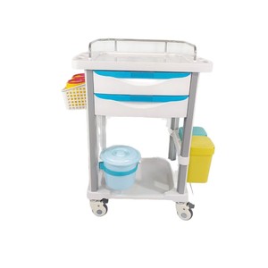 Chariot médical d'urgence Kerry Medical, ABS, capacité de 32 pouces, 500 lb, avec support pour perfusion intraveineuse, pour usage hospitalier - Product Image 5