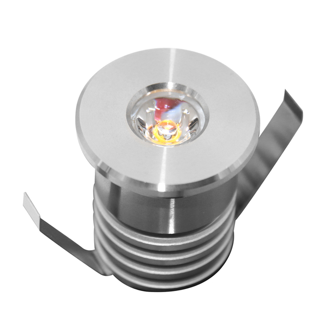 316L Stainless Steel 12V IP67 White Green Blue Red RGB RGBW Cabinet Led Spot Light 3w Mini Led Spotlight