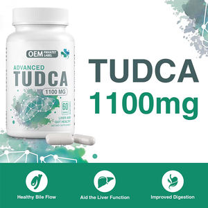 Supplément de santé de soutien du foie Tudca Tauroursodésoxycholique 500mg 1100mg Tudca Capsule pour le foie - Product Image 2