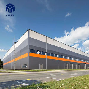 อาคารโครงสร้างเหล็กเบาสำเร็จรูปคุณภาพสูงทันสมัย ราคาประหยัด สำหรับโรงงาน โกดัง และคลังสินค้า - Product Image 3