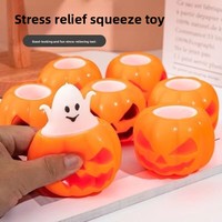 TikTok-Style Kürbis-Kaninchen Thermoplastisches Gummi-Quetschbecherchen Taschengroßes Kräuterspielzeug zur Stresslinderung C353Direct