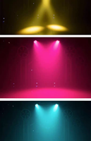 Mini projecteur LED 7x40W RGBW 4-en-1 avec zoom, faisceau et wash, tête mobile DMX512 pour scène, DJ, discothèque, mariage, club et événements