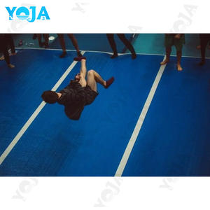 Piste de tumbling gonflable personnalisée, sol DWF, trampoline Airtrack, matériau de <span class=keywords><strong>gymnastique</strong></span>, tapis d'air gonflable, <span class=keywords><strong>matelas</strong></span> d'atterrissage gonflable - Product Image 2