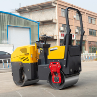 Bas Prix De Compacteur de Rouleau de 1 Tonne Équipement de Construction de Route Rouler Sur Rouleau De Route À Vendre
