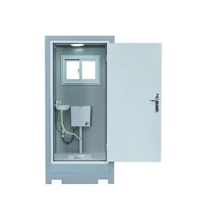 Conteneur <span class=keywords><strong>de</strong></span> toilettes mobiles préfabriquées modernes respirantes industrielles, double toilette et douche pour salle <span class=keywords><strong>de</strong></span> bain extérieure - Product Image 1