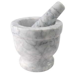 Pilon en pierre naturelle écologique, petit moulin domestique pour herbes, épices, garniture de raviolis, fabrication de pâte d'ail, outil artisanal - Product Image 1