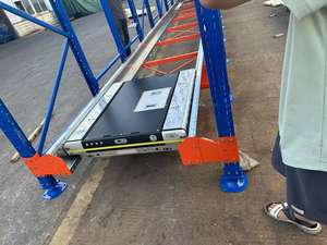 XZY fabricante de estantes, Venta caliente directa, corredor de palet Industrial, suministro de almacenamiento, sistema de estantería de lanzadera de <span class=keywords><strong>radio</strong></span> - Product Image 5