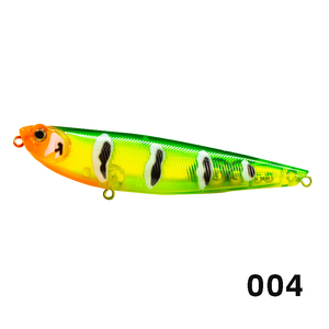 <span class=keywords><strong>Leurre</strong></span> <span class=keywords><strong>de</strong></span> <span class=keywords><strong>surface</strong></span> Gt <span class=keywords><strong>Stickbait</strong></span> Pencil pour la pêche en eau salée, <span class=keywords><strong>leurre</strong></span> artificiel rigide en plastique pour la pêche au bar, technique Walking the Dog - Product Image 5