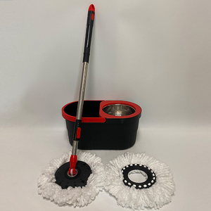 Fabricant Vente en gros Nettoyage ménager en microfibres Magic Spin Mop and Bucket Set - Product Image 1