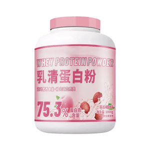 Pots de poudre de protéines 500ml Seau de poudre de remplacement de repas à large bouche Seau de poudre améliorant les muscles Bouteille d'emballage en <span class=keywords><strong>plastique</strong></span> <span class=keywords><strong>1L</strong></span> - Product Image 4
