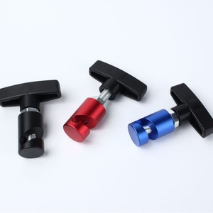 Support de porte Xinlu Auto Parts en alliage d'aluminium, couleurs noir, rouge, bleu, réglable, pour capot et hayon de voiture - Product Image 2