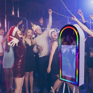 Cabina Fotografica 360° con Effetti Olografici per Feste di Compleanno, Discoteche, Matrimoni, Integrazione iPad e Fotocamera SLR, Condivisione su Social Media - Product Image 4
