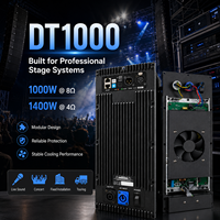 Módulo Amplificador de Placa DT1000 1000W/1400W para Subwoofer Activo, Módulo Amplificador de Audio Profesional de Alta Resistencia para Subwoofer de 18 Pulgadas