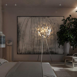 Lámpara de Pie LED de Diseño Italiano, Estilo Nórdico Minimalista de Lujo para Hotel, Sala de Estar y Dormitorio - Atractivo Elegante para Exhibiciones - Product Image 5