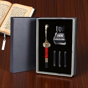Custom High Quality Ballpoint <b>Pen</b> Set Multi-<b>Colored</b> Ink Replaceable Various Gift Boxes 1.0mm Writing Width Made Metal Novelty - Product Image 1