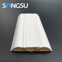 Gaine de câblage en PVC, protection de câbles électriques, protection de lignes ouvertes au sol, gaine de câblage