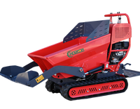 Mini-chargeur hydraulique pour chantier, mini-benne à roues, brouette