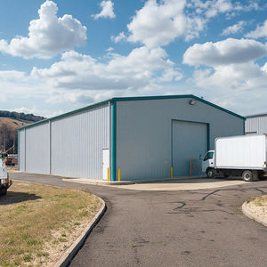 Gudang baja prefabrikasi Modular dan bangunan kantor, dengan desain rakitan portabel untuk pemasangan cepat - Product Image 2