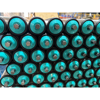 Rouleaux de convoyeur à gravité robustes sur mesure, tube en acier galvanisé, diamètre 50 mm pour la logistique d'entrepôt