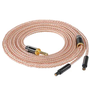 Ataudio Hifi Hoofdtelefoon Upgrand Cable Occ Puur Zilveren Kern Kabel Voor Hd800 Upgrade Gebalanceerde 2.5 3.5 4.4 6.5 Mm Xlr Oortelefoon Kabel