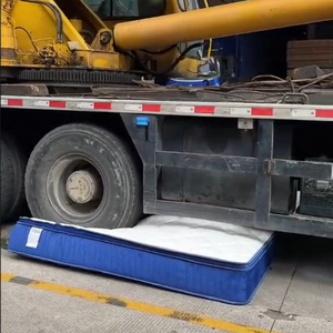 Toptan minder kraliçe düzenli köpük bahar Motel otel yatak şiltesi - Product Image 4