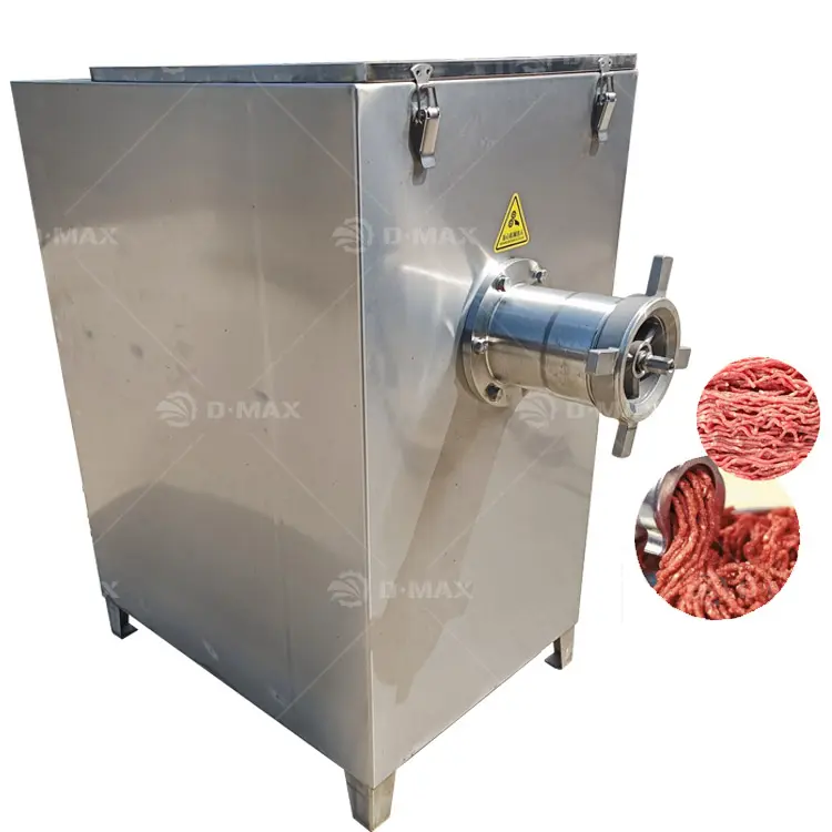 Trituradora de carne congelada multifuncional, picadora de carne comercial, picadora de carne fresca congelada grande