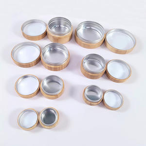 Contenitore di bambù ecologico 15 <span class=keywords><strong>ml</strong></span> 30 <span class=keywords><strong>ml</strong></span> 50 <span class=keywords><strong>ml</strong></span> 80 <span class=keywords><strong>ml</strong></span> <span class=keywords><strong>100</strong></span> <span class=keywords><strong>ml</strong></span> barattolo di alluminio di bambù vuoto in legno di bambù - Product Image 3