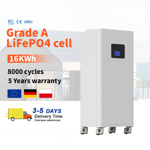 แบตเตอรี่ LFP 100Ah 200Ah พร้อมพอร์ต AC Output 15kwh 5KWH 10kwh สำหรับเก็บพลังงานภายในบ้าน แบตเตอรี่ลิเธียมไอรอน LIFEPO4 - Product Image 1