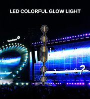 Projecteurs stroboscopiques à effet couleur pleine LED FB4 Contrôle IP33 Réflecteurs Extérieur Contrôle DMX RVB Haute CRI 90