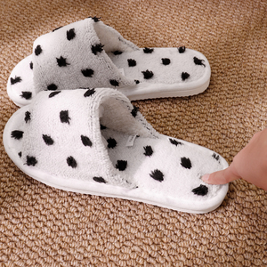 Nuevas Pantuflas de Casa con Suela de EVA para Mujer, Material Superior de Franela, Nuevos Estilos de Alta Calidad - Product Image 3