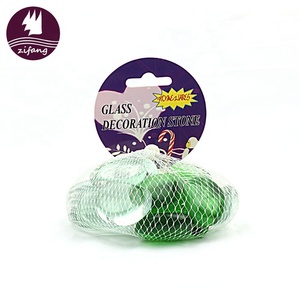 High Quality Translucent <strong>River</strong> <strong>Stone</strong> Craft Flat Beads Glass - Product Image 2
