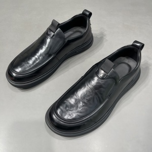 Zapatos Formales de Cuero de Diseño de Lujo, Estilo Británico, Suela Suave, Zapatos de Conducir para <span class=keywords><strong>Hombre</strong></span>, Primavera-Otoño 2026, Nuevos y Genuinos - Product Image 1