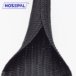 HosePal Split Noise Reduction <strong>Self</strong> Closing <strong>Braided</strong> Cable <strong>Sleeving</strong> Sleeve <strong>Wrap</strong> Wrapping for Wire Harness Loom Management - Product Image 2
