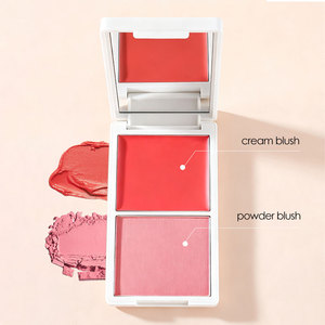 <span class=keywords><strong>Duo</strong></span> de blush en gros, maquillage pour les joues, blush crème végétalien, palette de blush, marque privée - Product Image 2