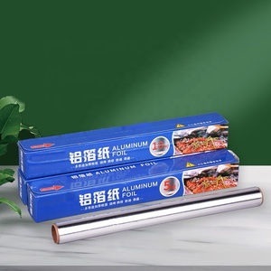 Hộ Gia Đình Đóng Gói Lò Vi Sóng Tin 9 10 14 15 Micron Nhôm Nhiệm Vụ Nặng Nề Cấp Thực Phẩm Giấy Trong Cuộn Nhôm Lá Mỏng - Product Image 6