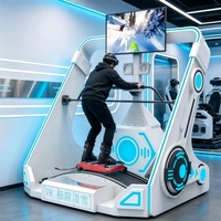Simulateur de ski VR, machine de jeu de ski extrême en réalité virtuelle pour divertissement en salle, équipement de jeu sportif VR