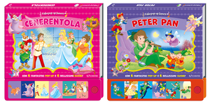 Livres sonores pop-up style Edicart, 6 boutons, sons génériques, contes de fées, livre cartonné sensoriel, éléments tactiles, 2 articles, 14 - Product Image 2