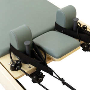 Máquina de Pilates reformador de madera de arce duradero para uso doméstico profesional de nuevo diseño - Product Image 5