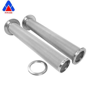 Alimentador al vacío de elemento de filtro de malla sinterizada de acero inoxidable 316L personalizable con cartucho de filtro de rosca externa - Product Image 3