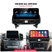 Radio con Pantalla Táctil de 12.3 Pulgadas y Android 14 para Mercedes ML W166 NTG4.5, 8+128GB, CarPlay, Android Auto, Navegación, Bluetooth, WiFi, 4G LTE