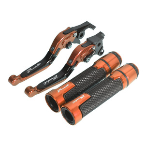 Motocicleta GSF650 BANDIT CNC anodizado extensible plegable palanca de embrague palanca de freno empuñaduras extremos de barra para Suzuki Bandit GSF 650 - Product Image 4