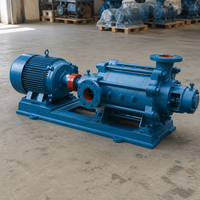 Pompa Air Multistage Horizontal TSWA Pompa Sentrifugal 1.5-191 CBM/H Head 17-247 Meter untuk Air Proses Kimia