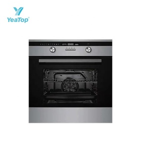Forno a Gas <span class=keywords><strong>Incasso</strong></span> con Vetro Nero, Forno a Convezione per Cottura con Controllo Intelligente della Temperatura, Elettrodomestico da <span class=keywords><strong>Cucina</strong></span> - Product Image 5